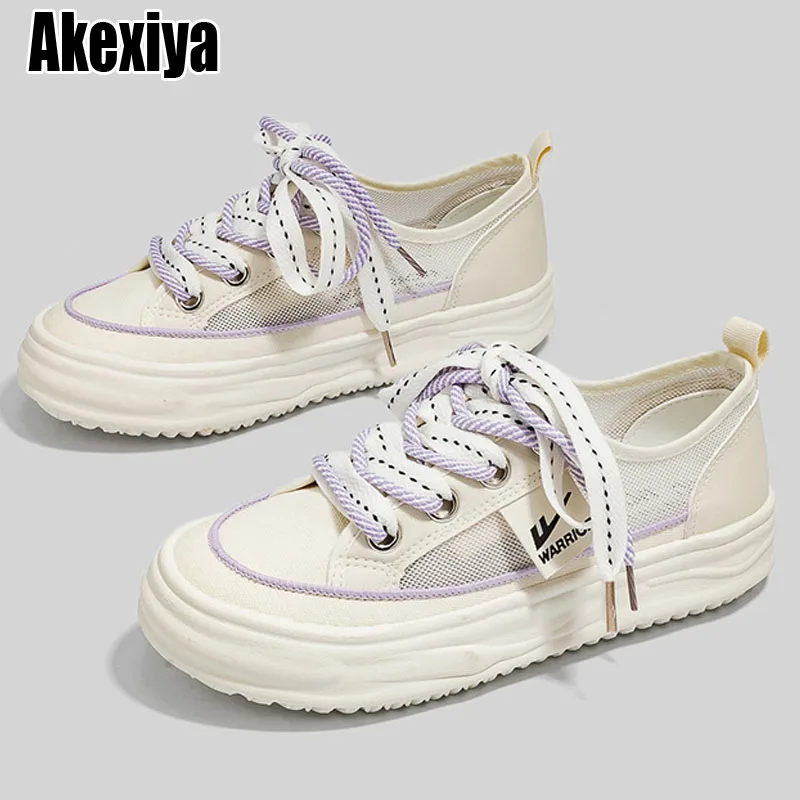 

Hollowed Out Canvas Shoes for Women autumn Thin 2023 New Breathable Mesh Sneakers Women Casual Sports Zapatos De Mujer