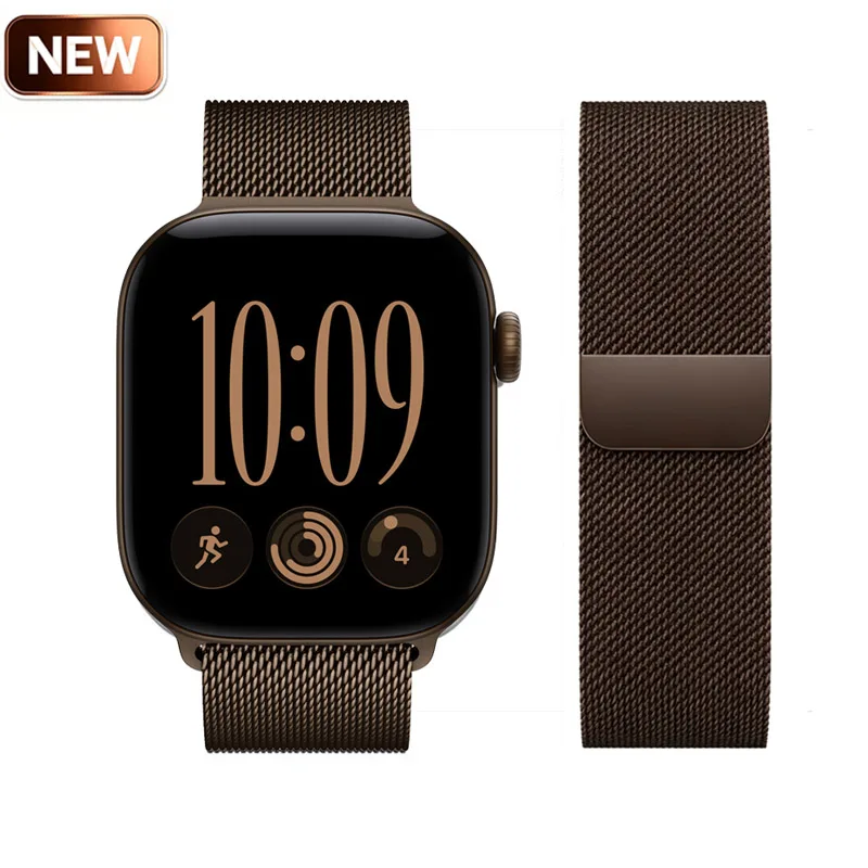 Elegant Milanese Loop Mesh Bracelet for Smartwatch Series - Premium Watch Strap Replacement