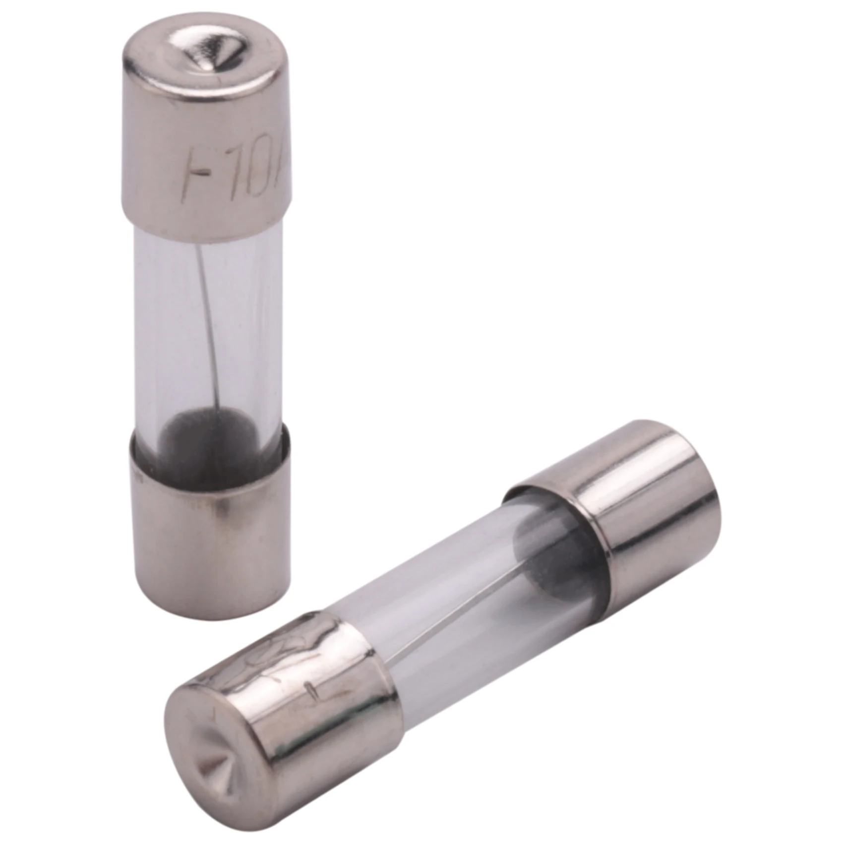 10 Pcs 250V 10Amp Slow Blow Time Delay Glass Fuses Tubes 5mm x 20mm