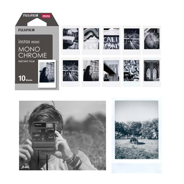 Fujifilm-papel fotográfico para cámara instantánea FUJI Instax Mini,  película con borde blanco, 12, 11, Mini, 9, 8, 7s, 70, 10 - 200 hojas -  AliExpress