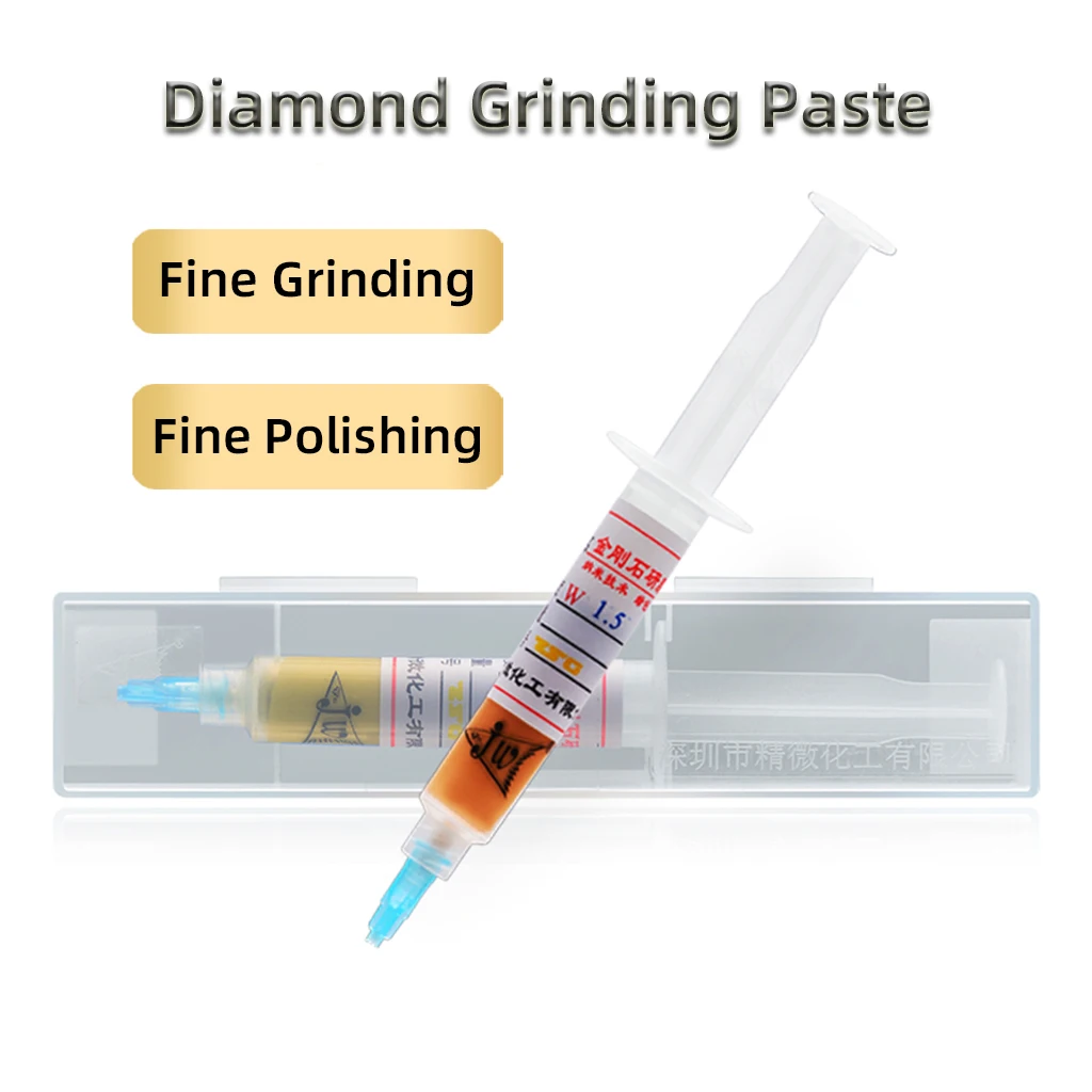 Diamond Polishing Lapping Pastes Compound Syringes For Jewelry Jade