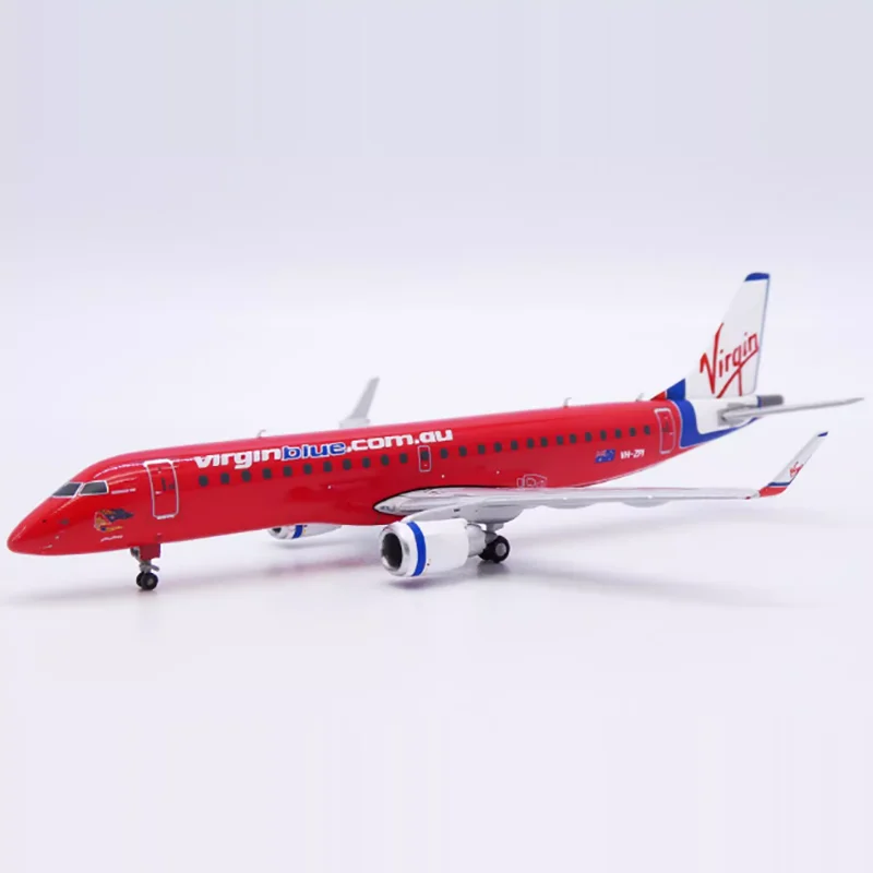 JC Wings 1:400 Scale Virgin Blue ERJ190 Alloy Model Decoration