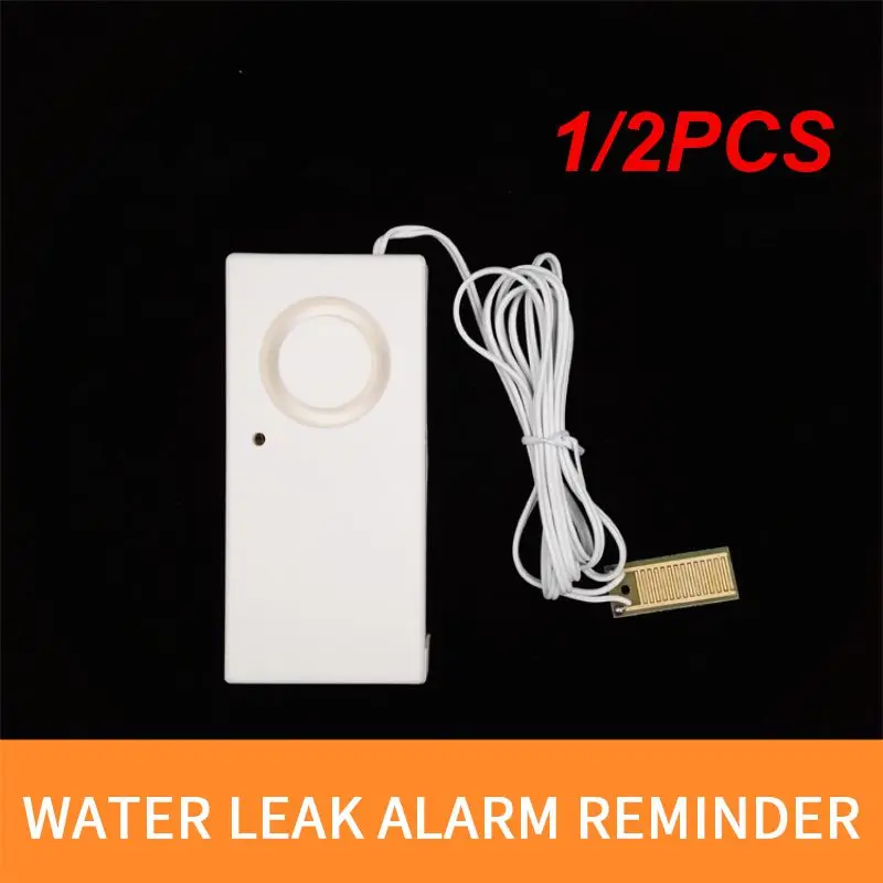 

1/2PCS CoRui Home Alarm Water Leakage 110dB Spot Alarm Smart Sensor Detector Flood Alert Overflow Security Alarm System