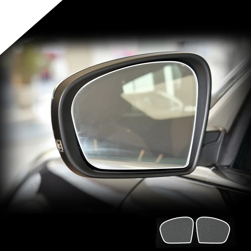 2Pcs For Maserati Quattroporte Ghibli Levante Car Rearview Reversing Mirror Rainproof Anti Fog Waterproof Film Car Accessories