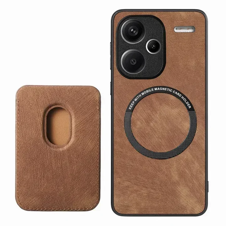 2-in-1 Detachable Leather Back Cover Case