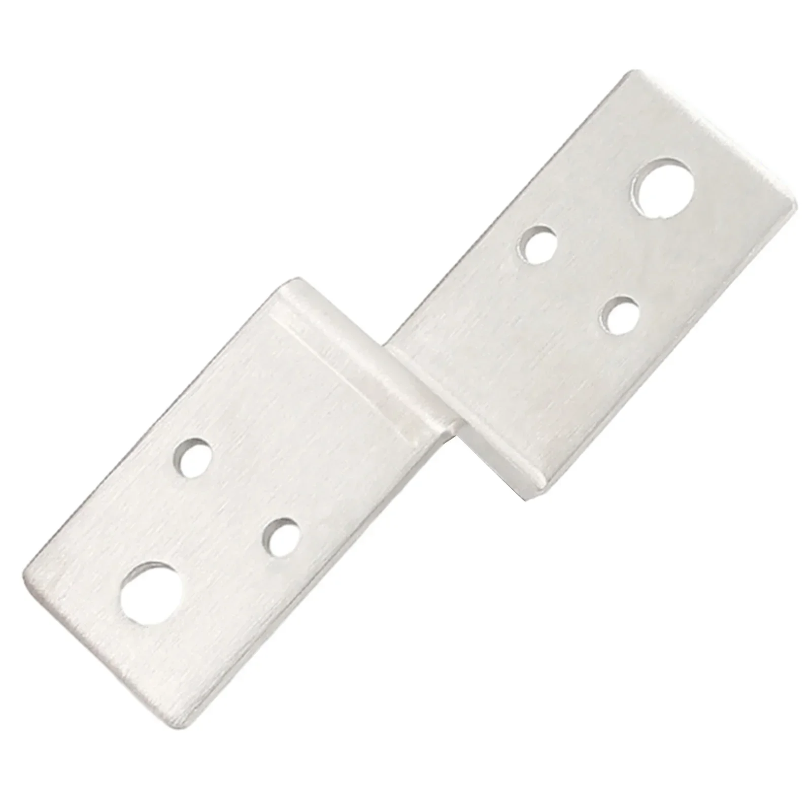 1pc Stainless Steel Angle Corner Brackets Connector Z-Shaped Corner Brace Joint Fastener For Wood Furniture Cabinet Drawer