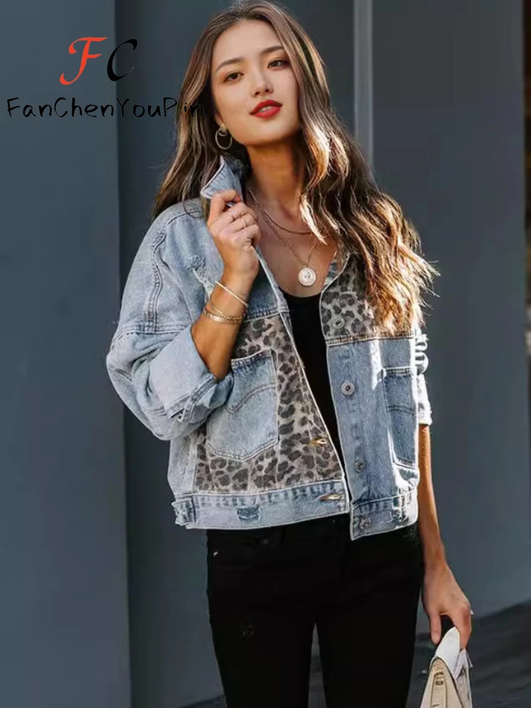 2024 Spring New Womens Jackets Fashion Vintage Loose Embroidery Beading Exquisite Short Denim Top Elegant Floral Coats Female 2