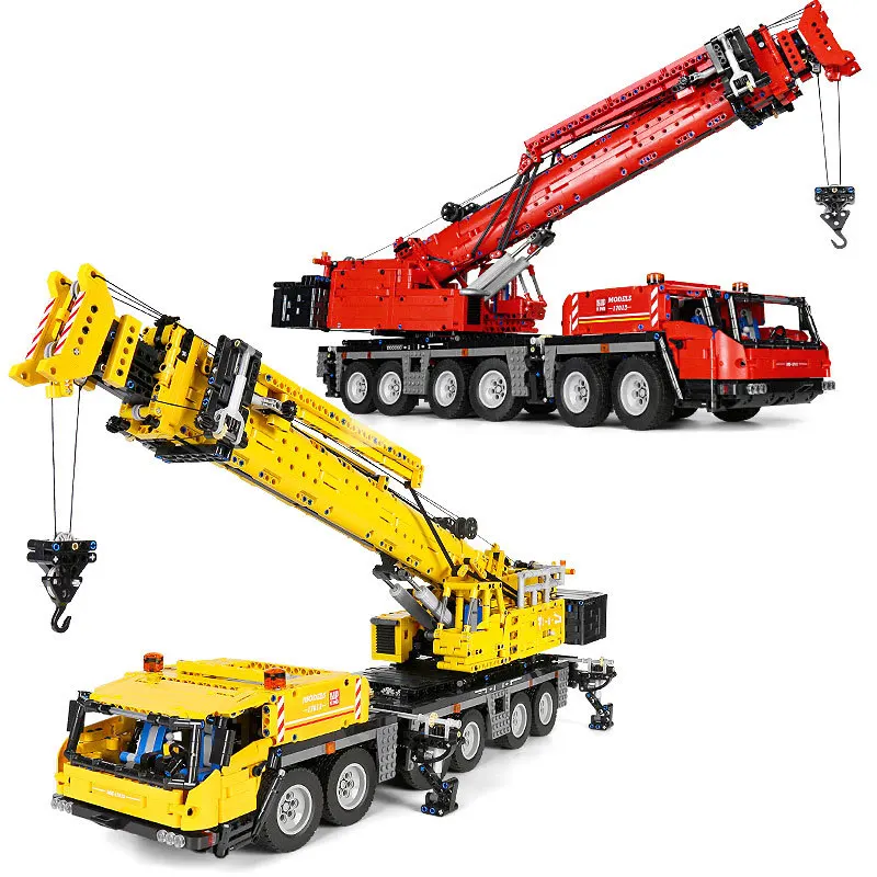 Mold King Technical Crane Building Kit App Rc Crane Truck Model Set Moc-0853 Mattoni Giocattoli Per Bambini E Adulti Regali Di Compleanno