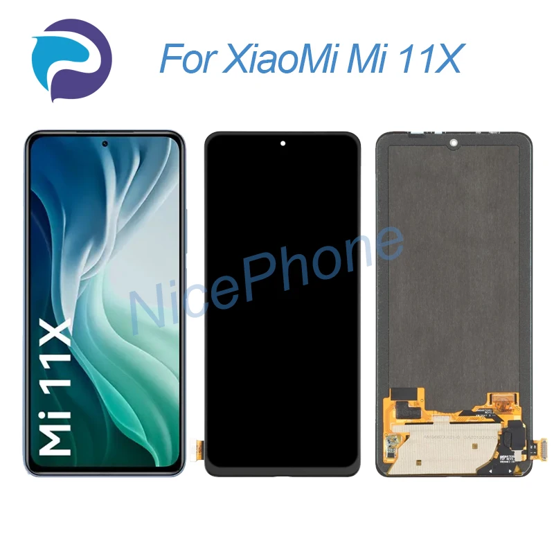 

For XiaoMi Mi 11X LCD Display Touch Screen Digitizer Assembly Replacement 6.67" M2012K11AI Mi 11X Screen Display LCD