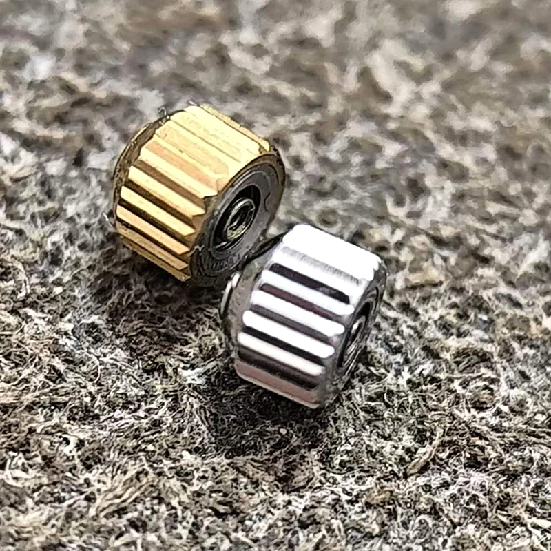오메그 별자리 오래된 크라운 헤드 직경 4.0mm, 골드 실버 로즈 골드 부품 도구, 기계식 수리 시계, 3 가지 색상