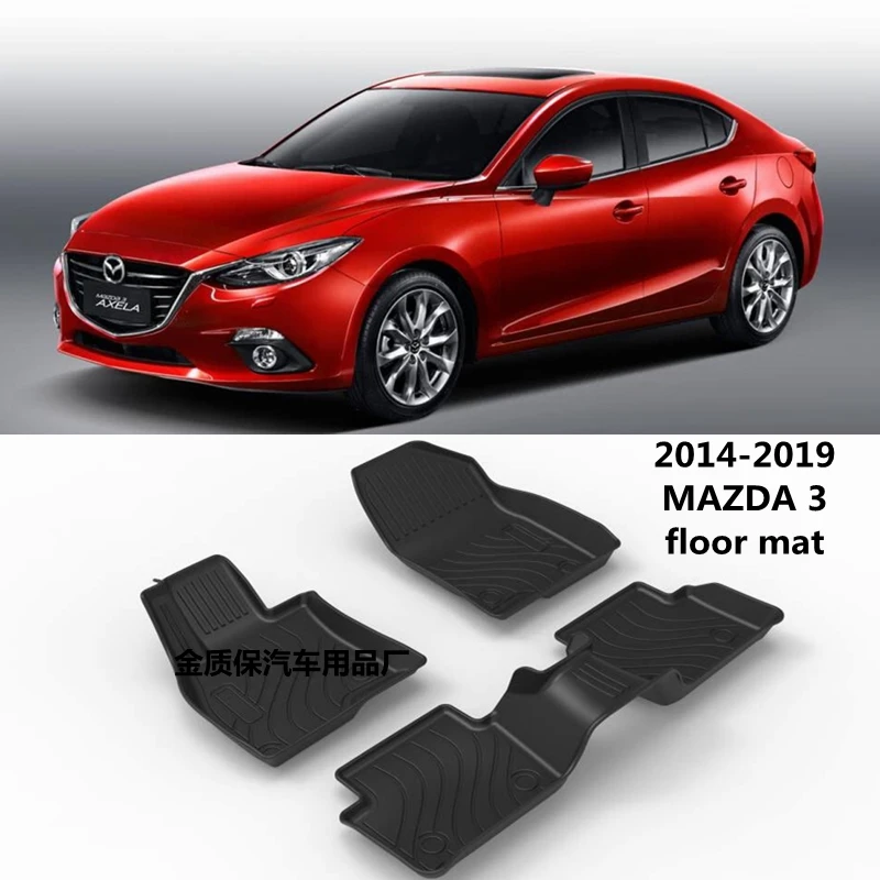 Usefor1419Mazda3floormatscustomcarAllWeathercarfootpad