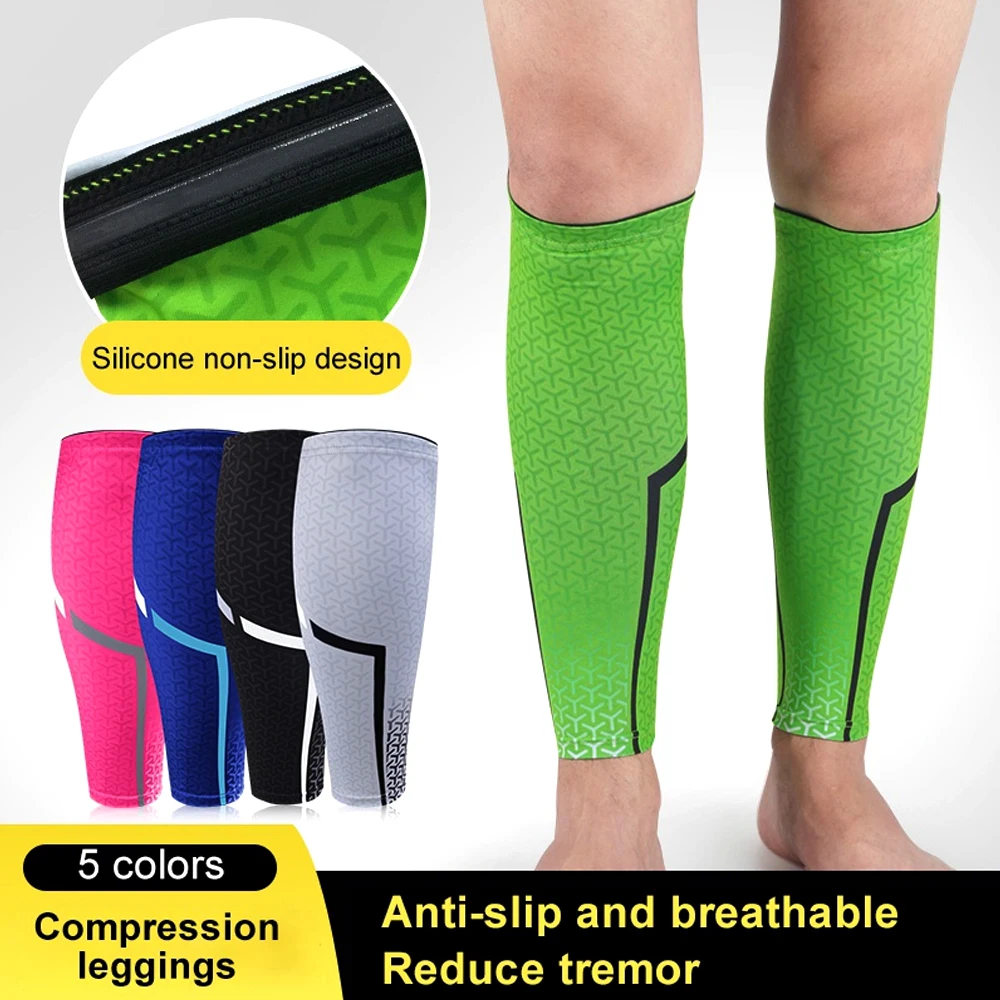 MTATMT-Mangas de compresión para pantorrilla, calcetines deportivos para correr, senderismo, ciclismo, calentadores de piernas, corredores, férula para venas varicosas, alivio del dolor