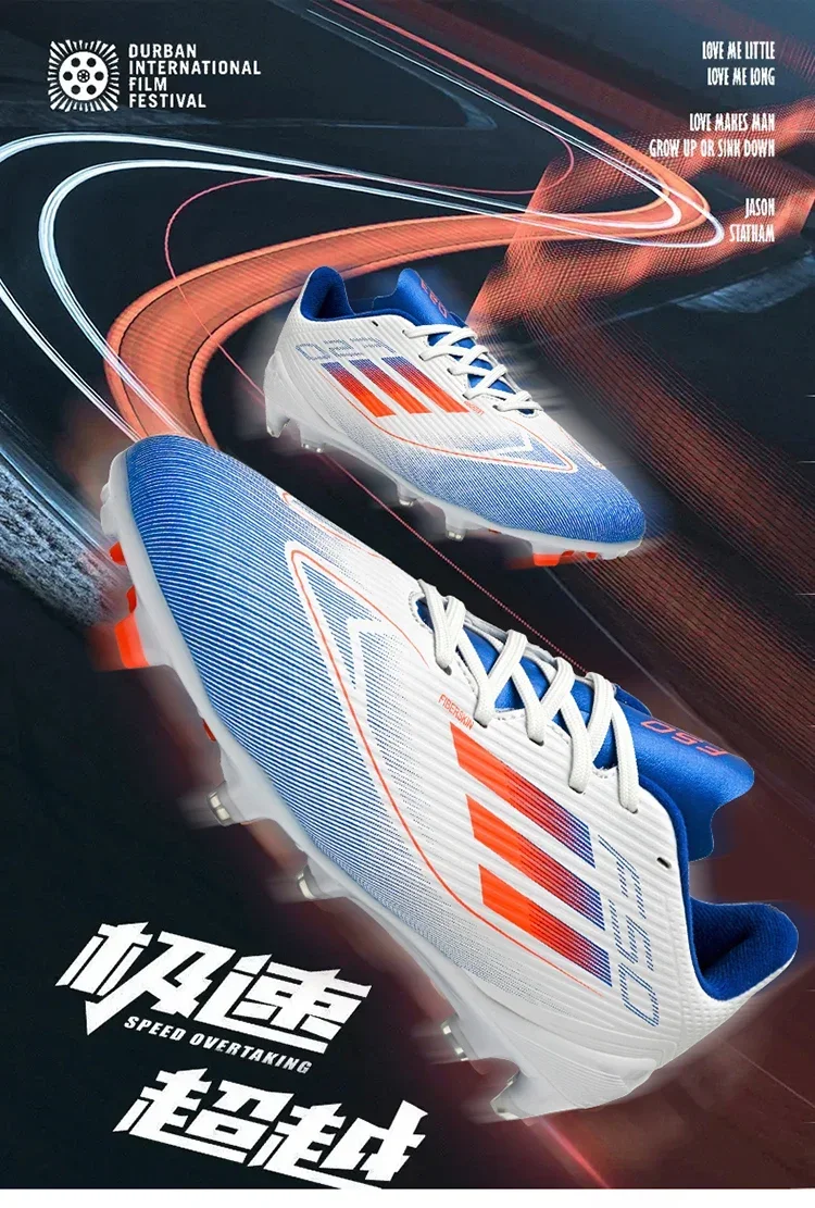 Description Picture 3 of itemHigh Quality Football Shoes Men Soccer Shoes Grass Training Football Field Boots Professional Original Non Slip Chuteira Campo