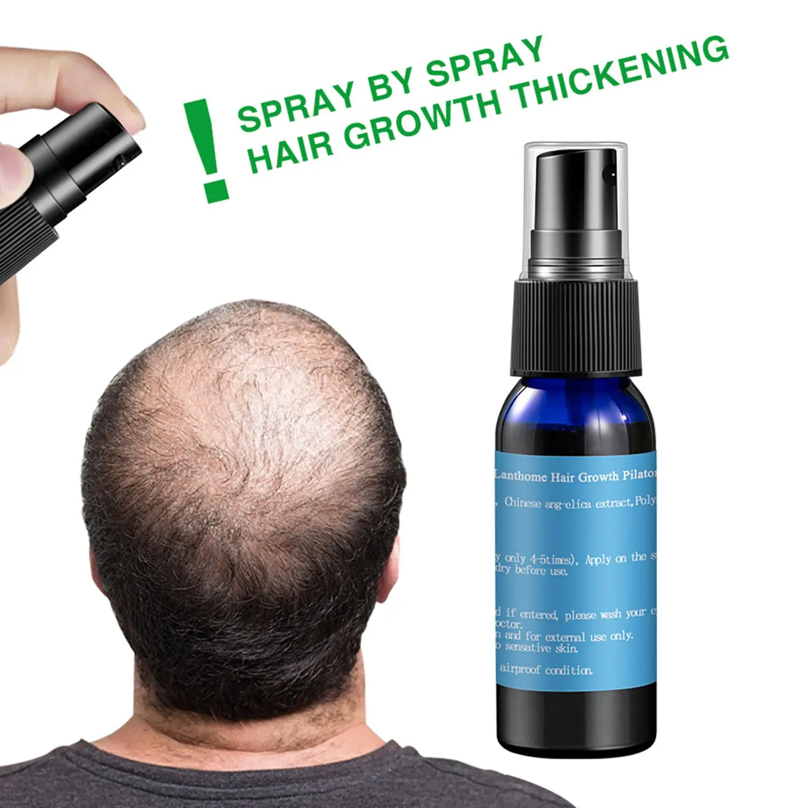 Hair Beauty Dense Serum Oil Natural Ginger Health Care Repairs Follicles