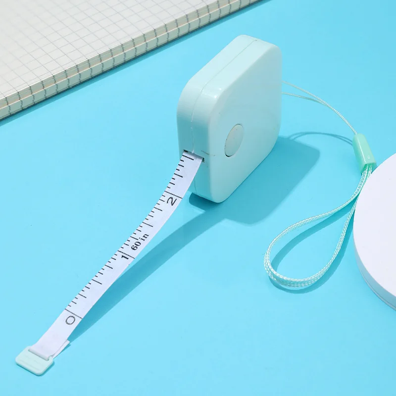 2M Portable Tape Measure Small Jewelry measurement Ruler for Weight Loss Medical Body Measurement Tailor Measure Clothes Waist