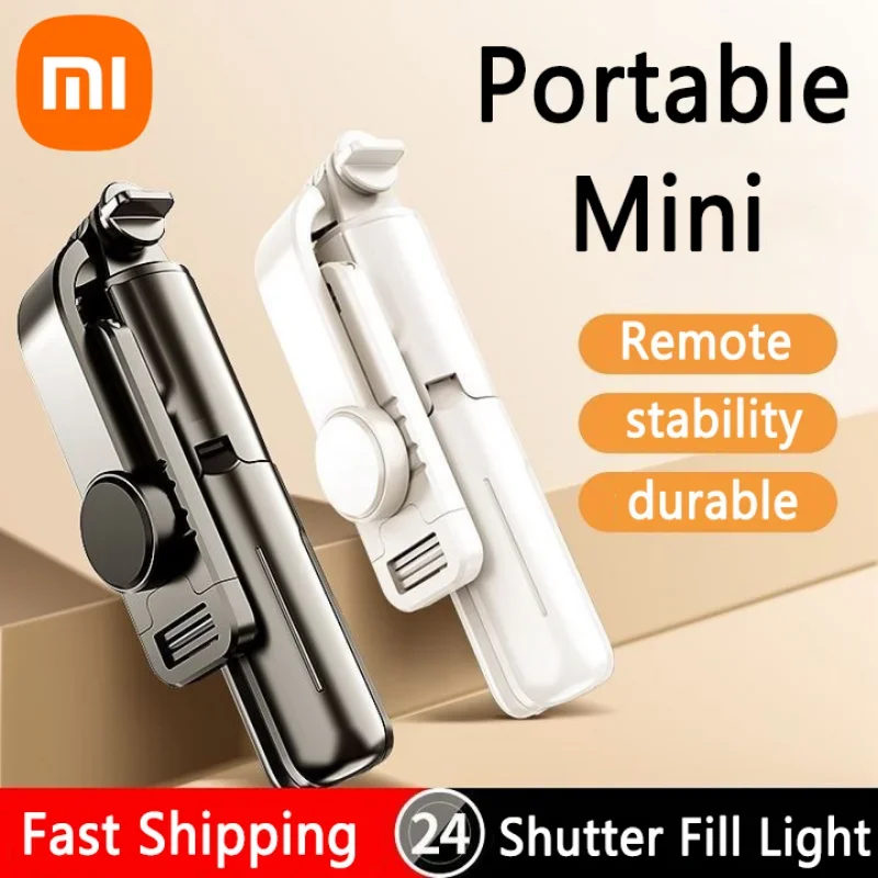 Xiaomi Selfie Stick Bluetooth Remote Control Phone Remote Shutter Fill Light Phone Holder Mini Tripod Wireless Selfie Stick selfie stick tripod,selfie stick,sports camera selfie stick,cell phone selfie stick,smartphone selfie stick,phone selfie tripod