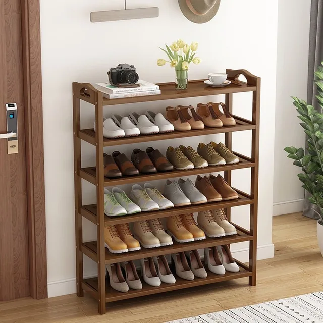 High Quality Bamboo Shoe Shelf Shoes Storage Organizer Shoe Storage Cabinet
