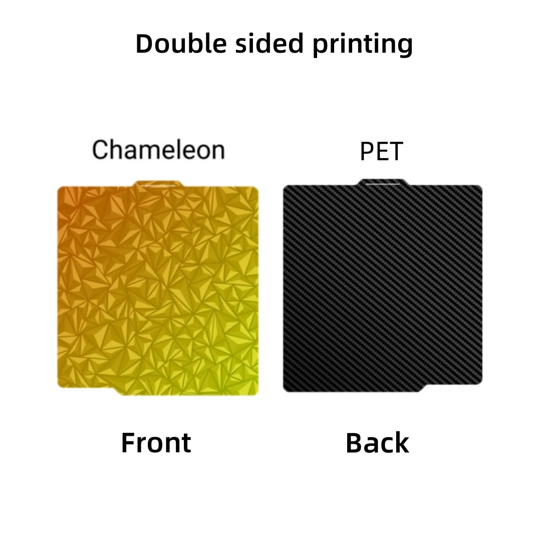 Premium 3D Printer Spring Steel Build Plate - PEI Coated, 257x257mm