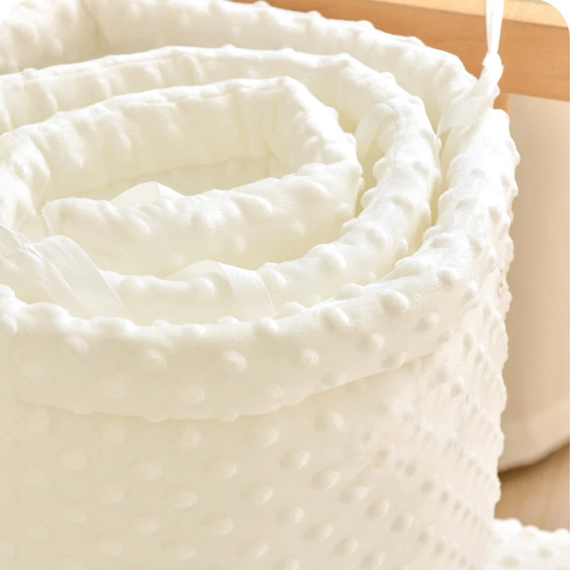 Paraurti per biancheria da letto per neonati morbidi per cartoni animati Paraurti per lettino per neonato 1 pz Paraurti per culla Anti-collisione Paracolpi per biancheria da letto per bambini - immagine 4