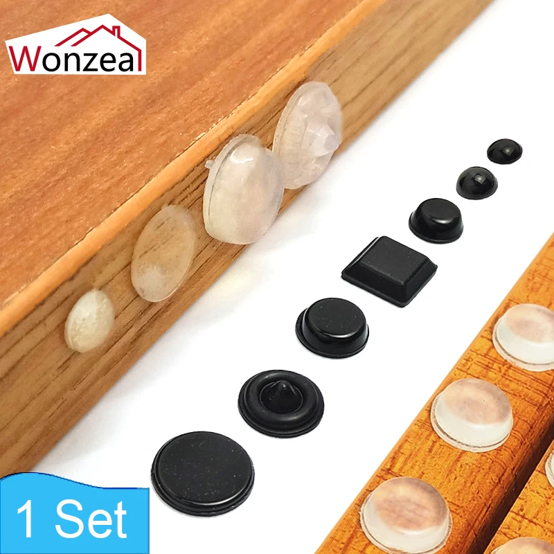 Door Fittings Furniture Accessories Bumper Protective Pads Door Pad Toilet Seat Cover Protection Soft Pad