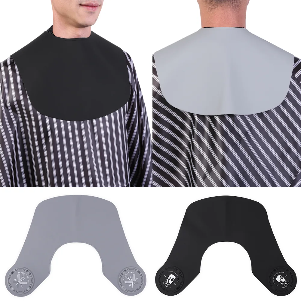 Silicone Waterproof Neck Cape Wrap Collar Shield Hair Coloring Styling