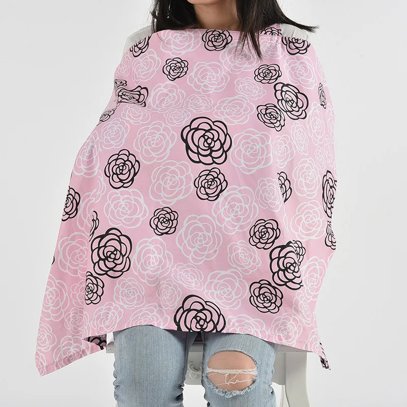 Breastfeeding Towels Made of Cotton for Outdoor Breastfeeding Nursing Gowns for Newborns and nursing gowns outdoor Pink
