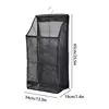 Mesh Laundry Hamper Foldable Hanging Clothes Storage Basket Portable Space Saving Storage Bag Clothes Organizer for Bathroom 6