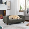 Pet Sofa with Backrest and Armrests, Rectangular Pet Sofa Suitable for Small and Medium Dogs, Soft Cushion Comfortable Dog Sofa 1