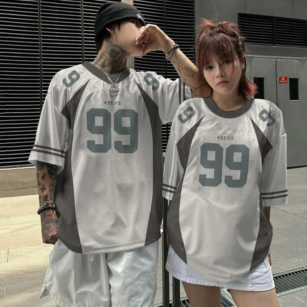 thumbnail image 1 of Camiseta con estampado digital 3D de verano para hombre y mujer, camiseta de manga corta con cuello redondo de gran tamaño, ropa de calle, camisetas unisex, 1 of 5