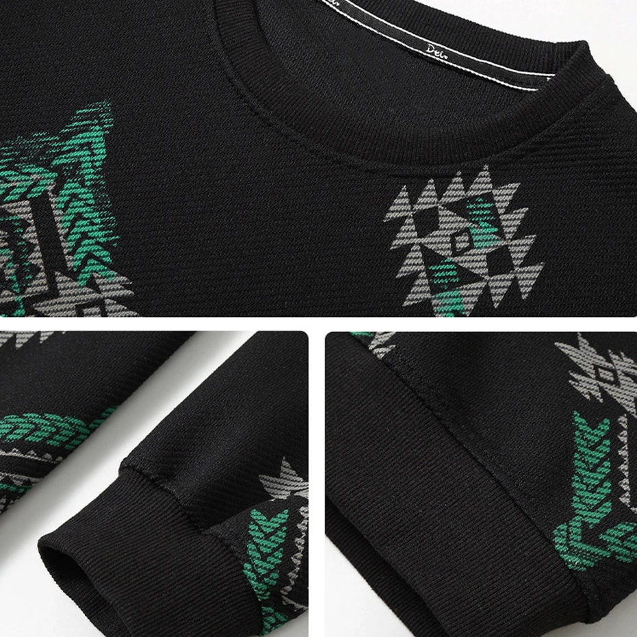 Vintage Sweatshirt Men Plus Size 10XL Sweatshirts Spring Autumn Tracksuit Men Big Size 10XL Pullover Black