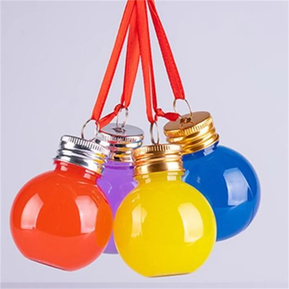 Christmas Decoration Ball Plastic Bottle Xmas Tree Hanging Pendant Home Outdoor Festival Decor Ornaments