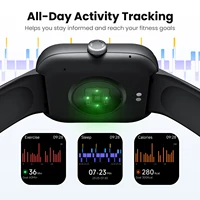 Montre connectée HAYLOU Faro avec appels vocaux, écran HD 2,01'', suivi de la santé 24h/24, plus de 150 modes sportifs, Bluetooth, pour hommes et femmes 4