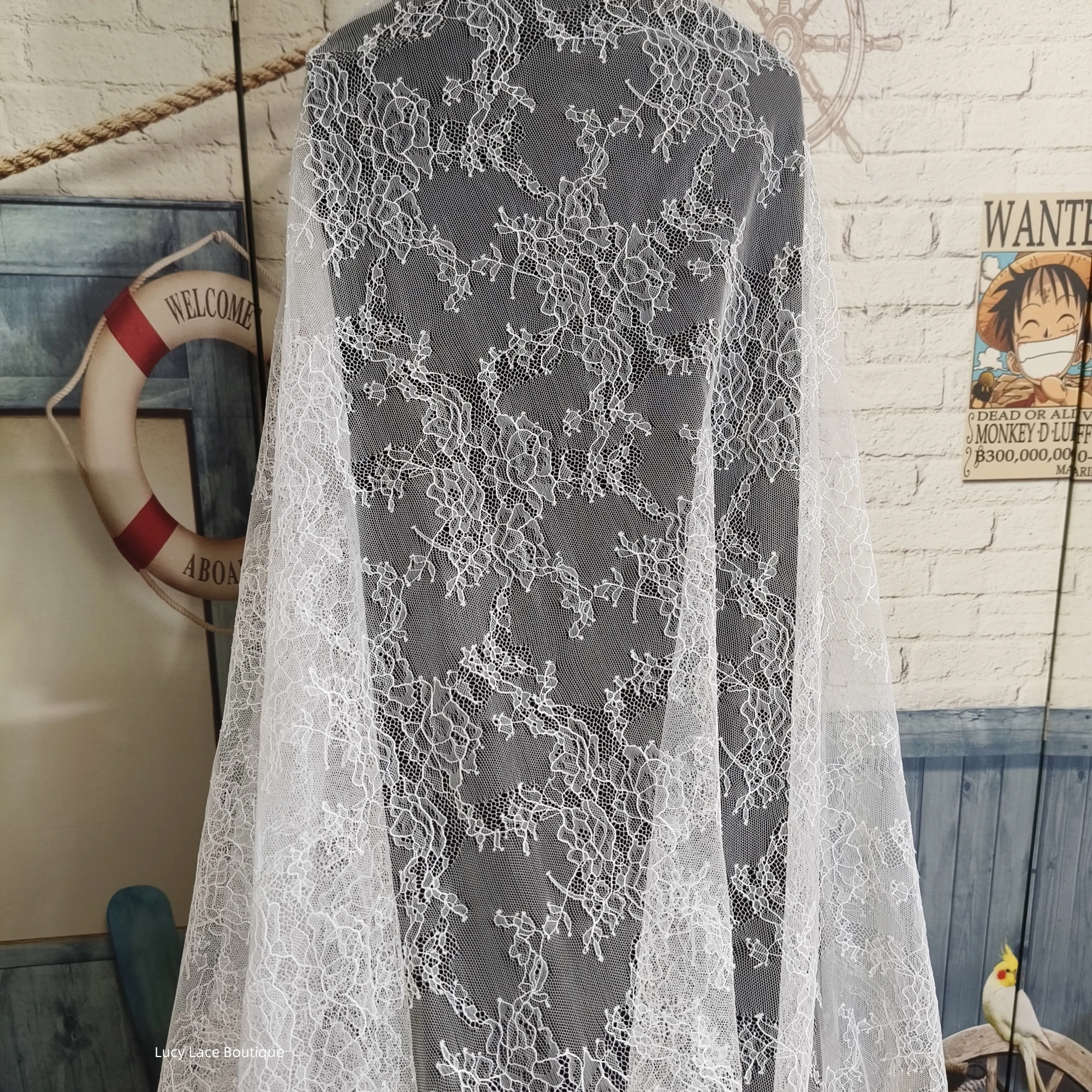 chinese dress ladies Off Shoulder Tiered A-Line Slit Gown by Lucci Lu 1432