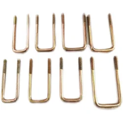 Rotary tiller clamp for fertilizing and sowing machine U-shaped clamp for floor leg clamp leg fixing accessory