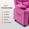 Big Kids Recliner for Ages 3+, Child Reclining Chair, Toddlers Recliner Sofa with Cup Holders 5