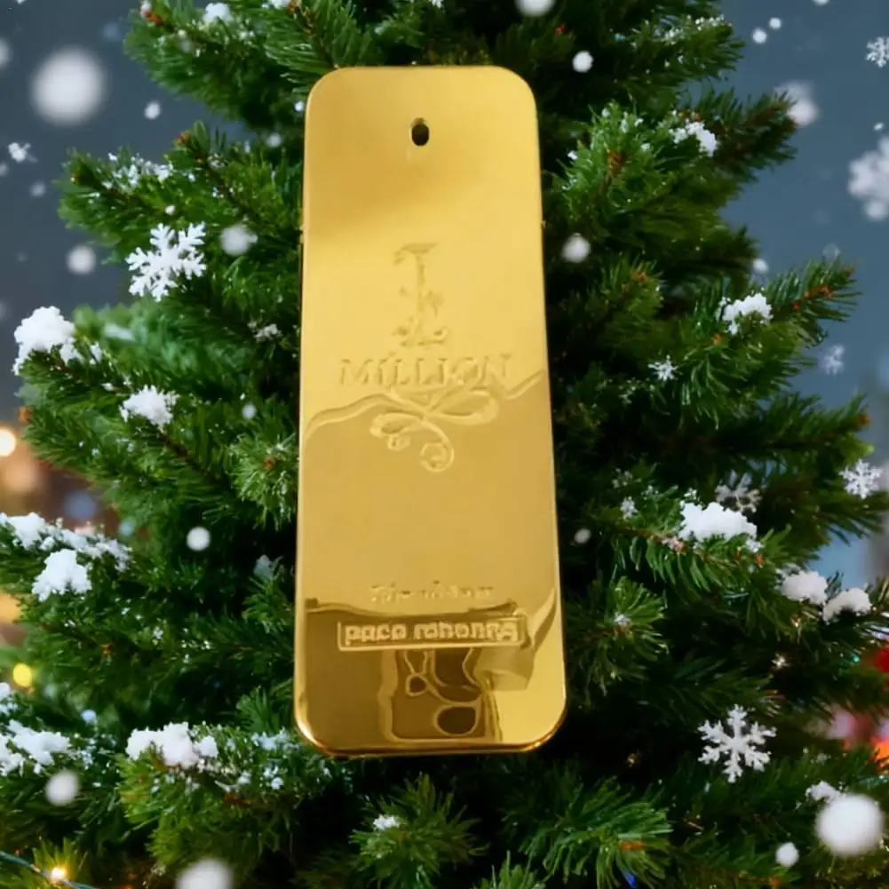 Parfum Golden Million Gold Brick Extrait - Parfum Woody longue durée pour homme Parfum pour homme Parfum de prière