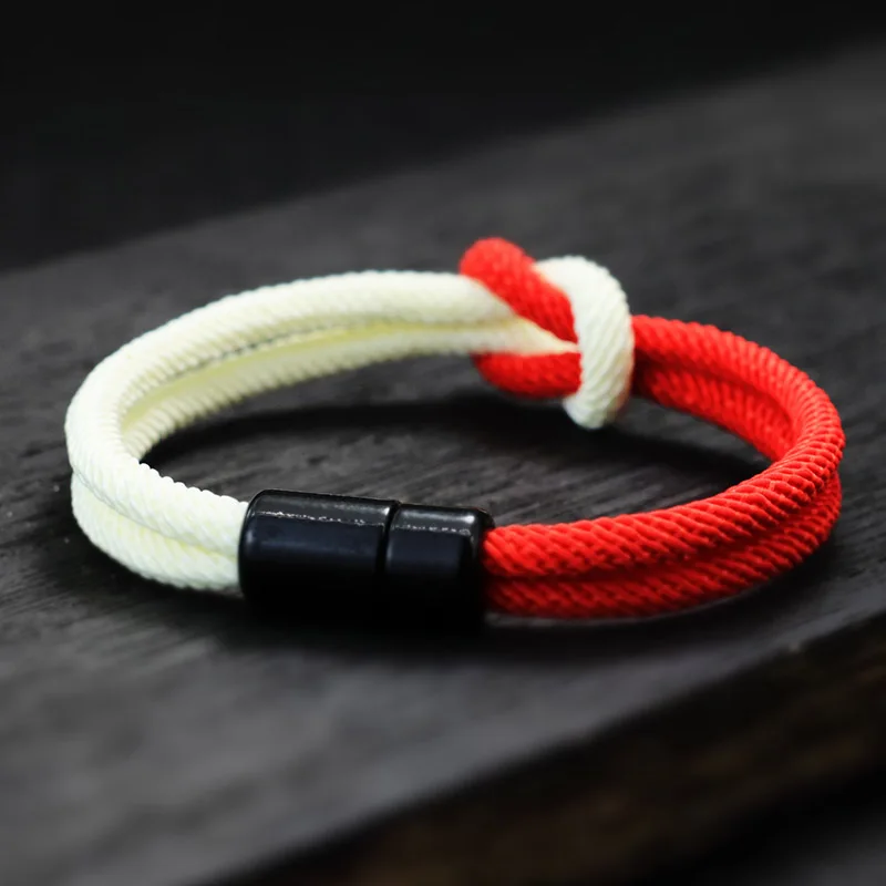 New In Colorblock Bracelet Unisex Attract Strong Magentic Braclet Ukraine Brazil Flag Colors Braslet Gift For Lovers Pulseira - Image 2