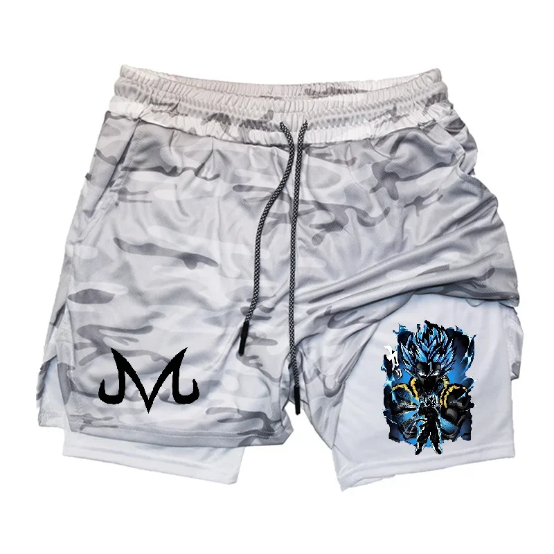 Summer Sporty Versatile Quick Dry Anime Print Men's Shorts Everyday Casual Personality Print Shorts 2024 3