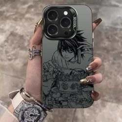 Matte Anti - Fall Anime Death Note Phone Case - iPhone 16e (CYB - 26XML2A1)