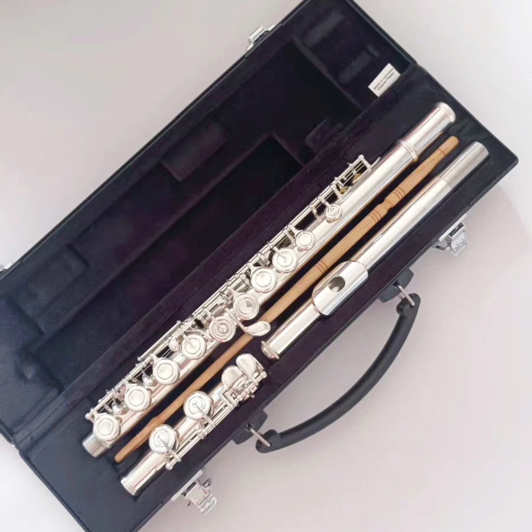 Japan YFL-S2 Flute 16 Holes Closed C Key Silvering Transversal