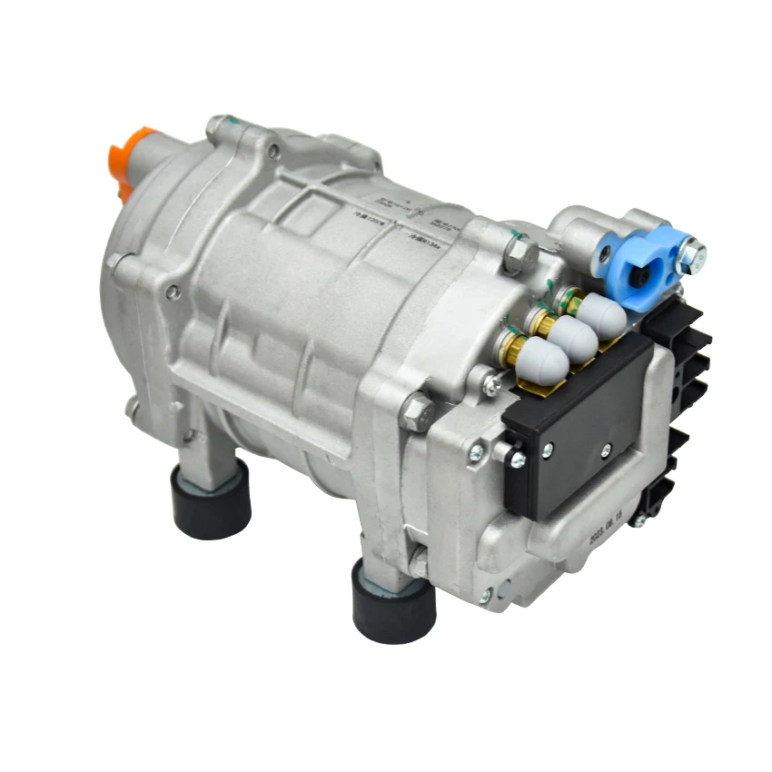 A/C 12V 24V Electric Integrated Compressor Set for Auto AC Air