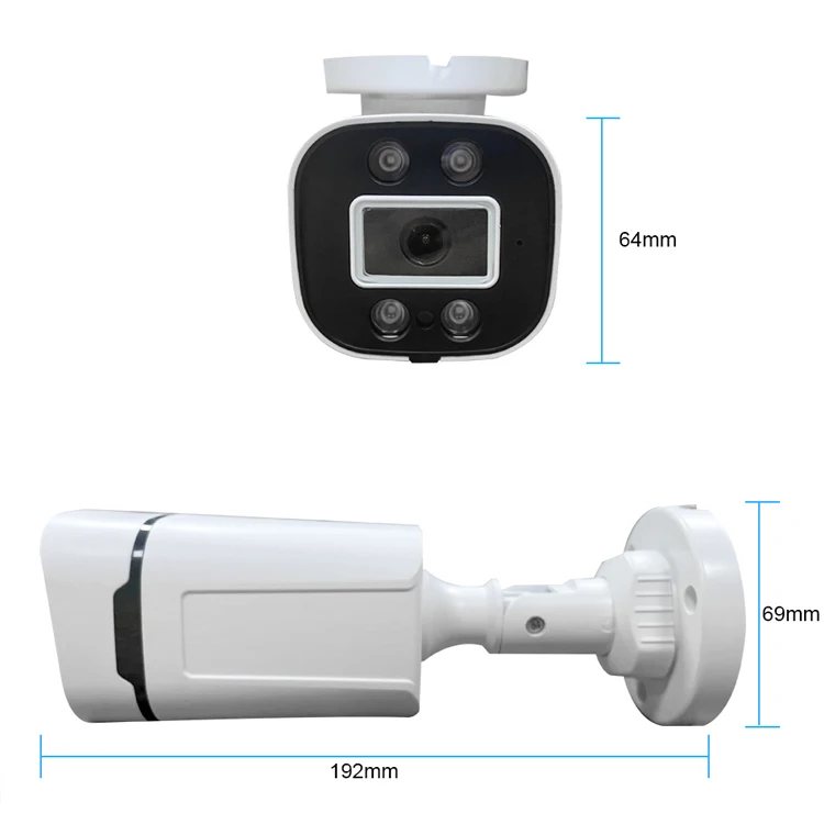 Smar Security Camera System 4CH 5M-N HD DVR Kit CCTV 4PCS 5MP AHD Camera Outdoor Home Security System Video Surveillance Set
