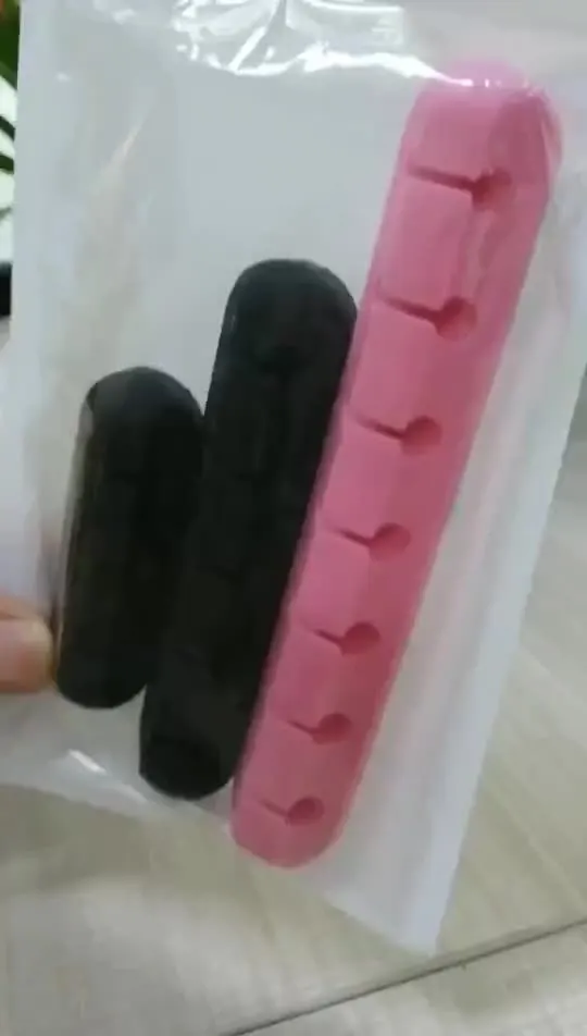 Органайзер для кабелей, настольный силиконовый держатель для кабелей с клипсами для мыши, клавиатуры, наушников, проводов