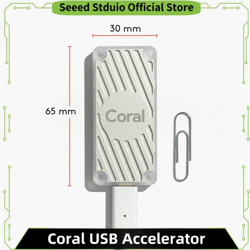 PCIe Gen3 AI Accelerator PCIe-kaart gebaseerd op Google Coral Edge TPU voor Edge AI Inference (CRL-G116U-P3DF