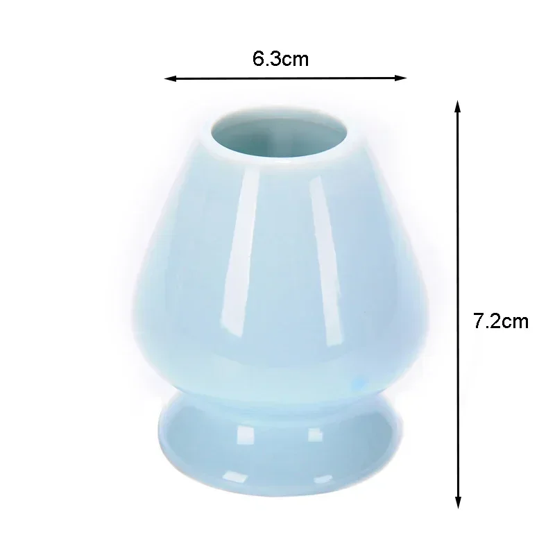 Japanese Ceramic Matcha Green Tea Chasen Holder Stand Bowl Bamboo Whisk Grinder Brushes Tea Tools Holder Accessories Teaware