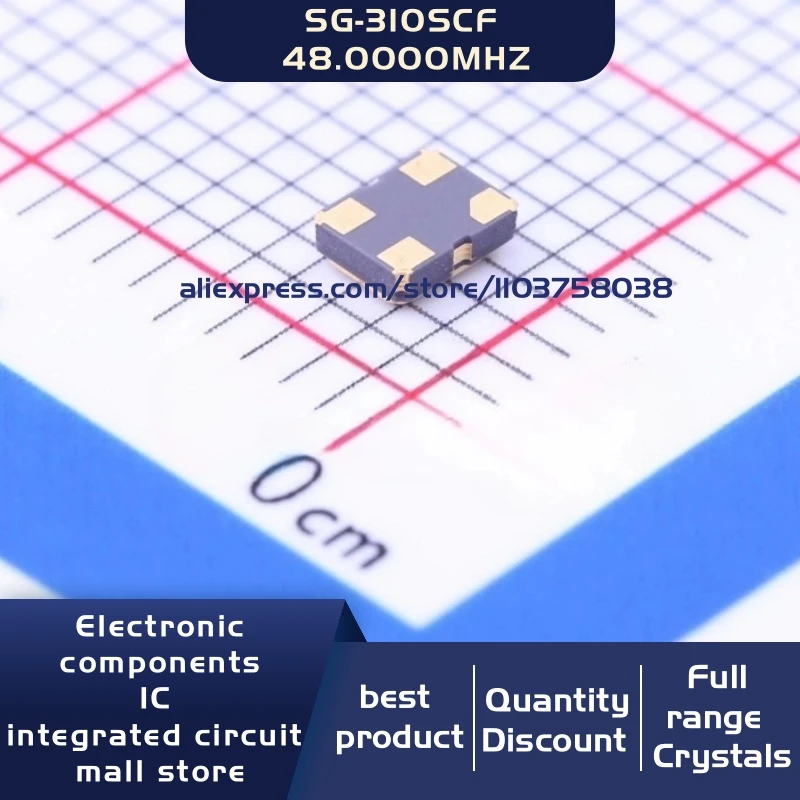 50 개/몫 Q33310F700503 E48.00L SG-310SCF 48.0000ML3 48MHZ 3225 4P cmos 크리스탈 발진기 공진기 4SMD 재고 있음