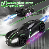2.4G remote control car gesture induction double spray 360 degree stunt drift car light music car children's Christmas gifts 1