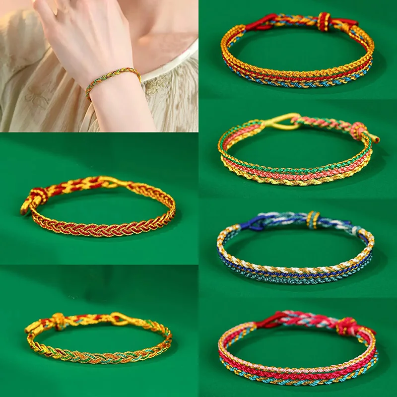 Handmade Chinese Style Thread Bracelet for Women