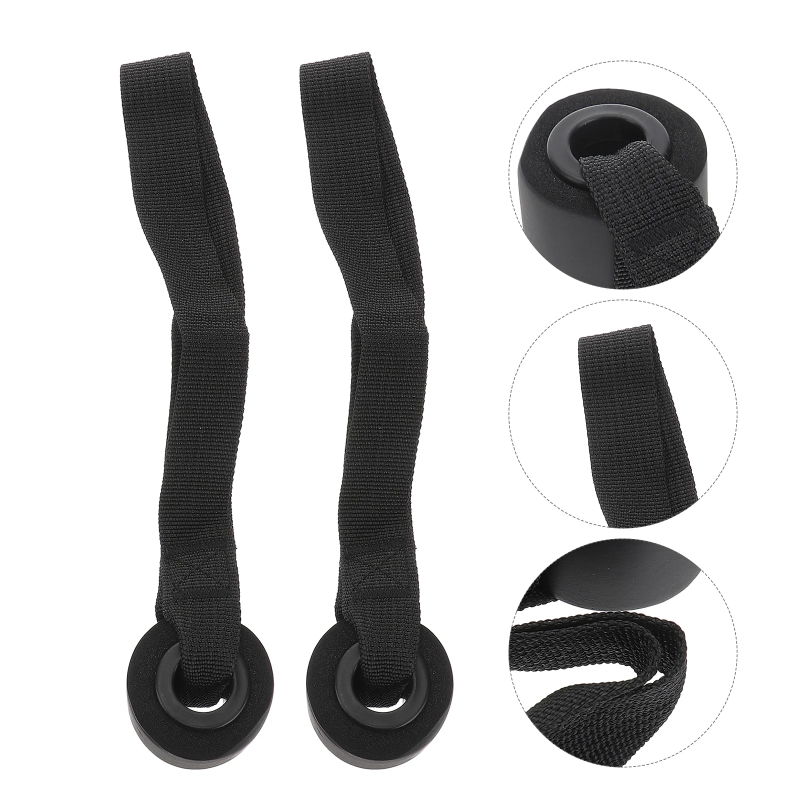 

Home Fitness Elastic Exercise Training Strap Resistance Band Over PVC Door Anchor Pull Rope Door Buckle 20x4cm