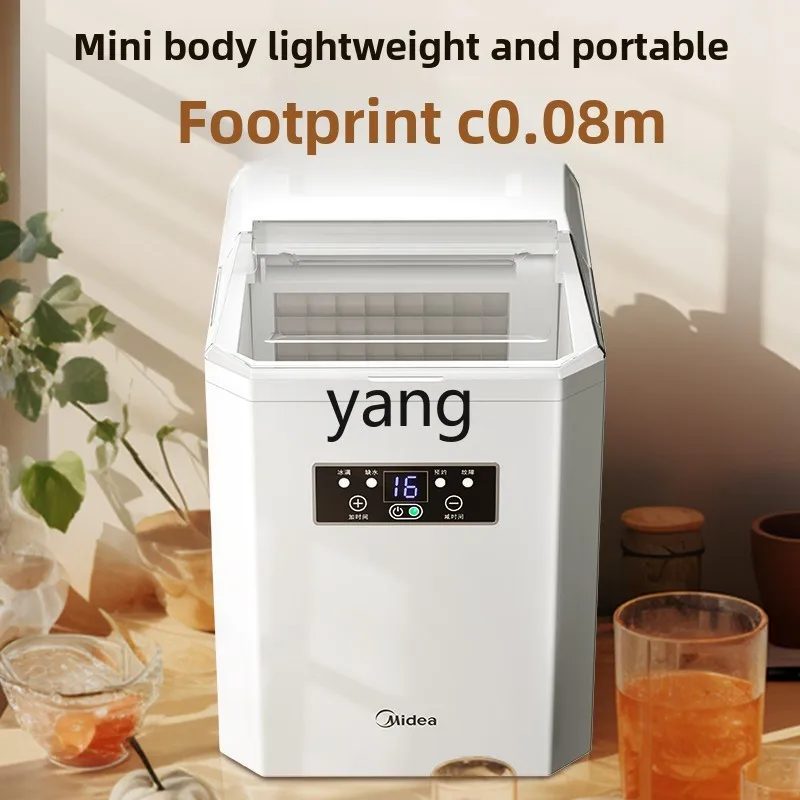 CX Small Commercial Ice Machine Low Power Desktop Household Automatic Square Ice Cube Making Machine